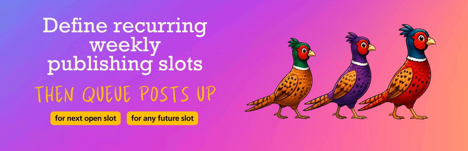 pheasantly publication queue